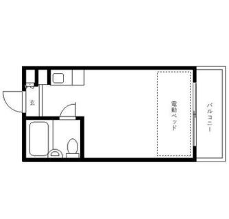 東京都豊島区上池袋３丁目 賃貸マンション 1R