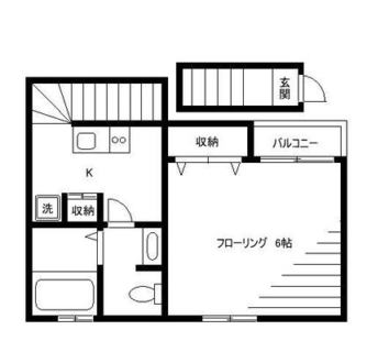 東京都豊島区池袋３丁目 賃貸アパート 1K