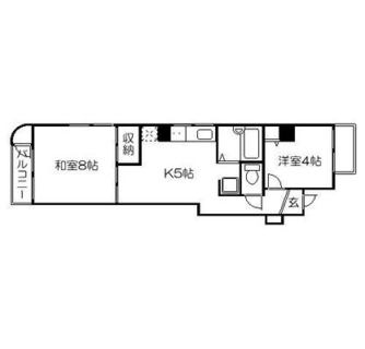 東京都板橋区板橋２丁目 賃貸マンション 2K