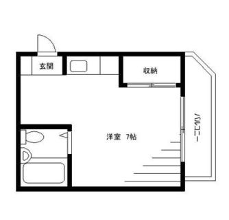 東京都北区滝野川６丁目 賃貸マンション 1R