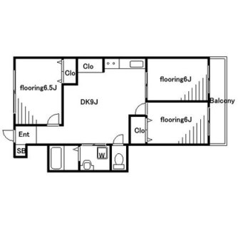 東京都板橋区幸町 賃貸マンション 3DK