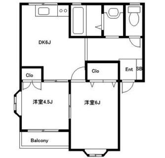 東京都板橋区桜川２丁目 賃貸マンション 2DK