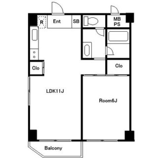 東京都板橋区常盤台３丁目 賃貸マンション 1LDK