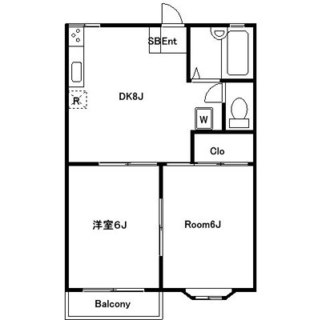 東京都板橋区南常盤台２丁目 賃貸アパート 2DK