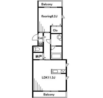 東京都板橋区東新町１丁目 賃貸マンション 1LDK