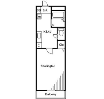 東京都豊島区西池袋２丁目 賃貸マンション 1K