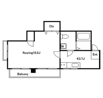 東京都豊島区目白２丁目 賃貸マンション 1K