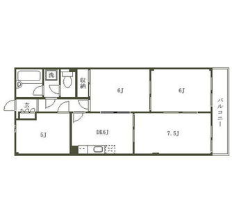 東京都板橋区常盤台１丁目 賃貸マンション 4DK