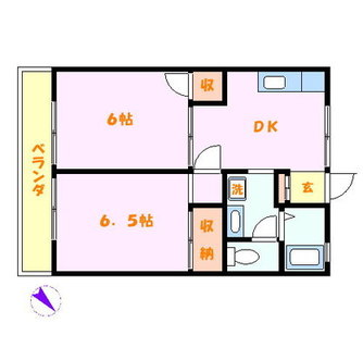 東京都豊島区池袋本町３丁目 賃貸アパート 2DK