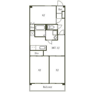 東京都板橋区前野町２丁目 賃貸マンション 3DK