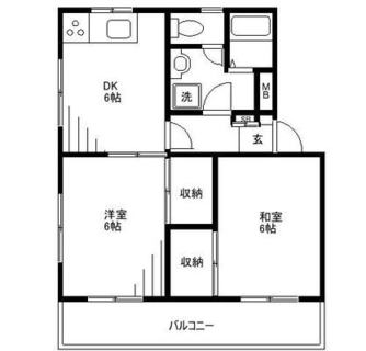東京都板橋区中板橋 賃貸マンション 2DK