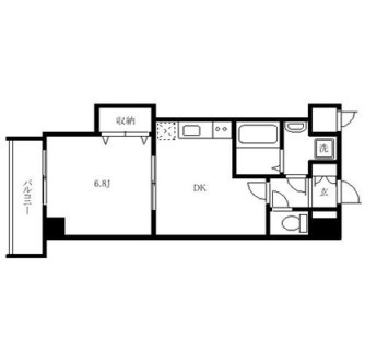 東京都北区滝野川７丁目 賃貸マンション 1DK