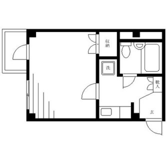 東京都板橋区板橋２丁目 賃貸マンション 1K