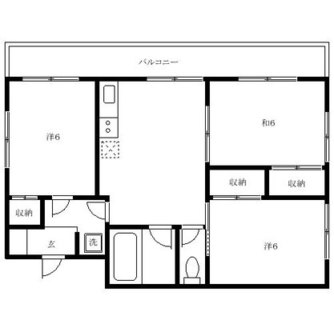 東京都板橋区板橋４丁目 賃貸マンション 3DK