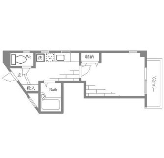 東京都豊島区西巣鴨１丁目 賃貸マンション 1K