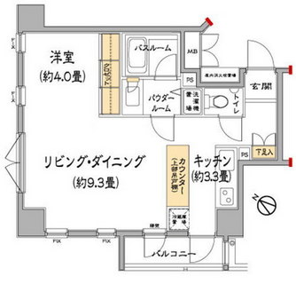 東京都板橋区中丸町 賃貸マンション 1R